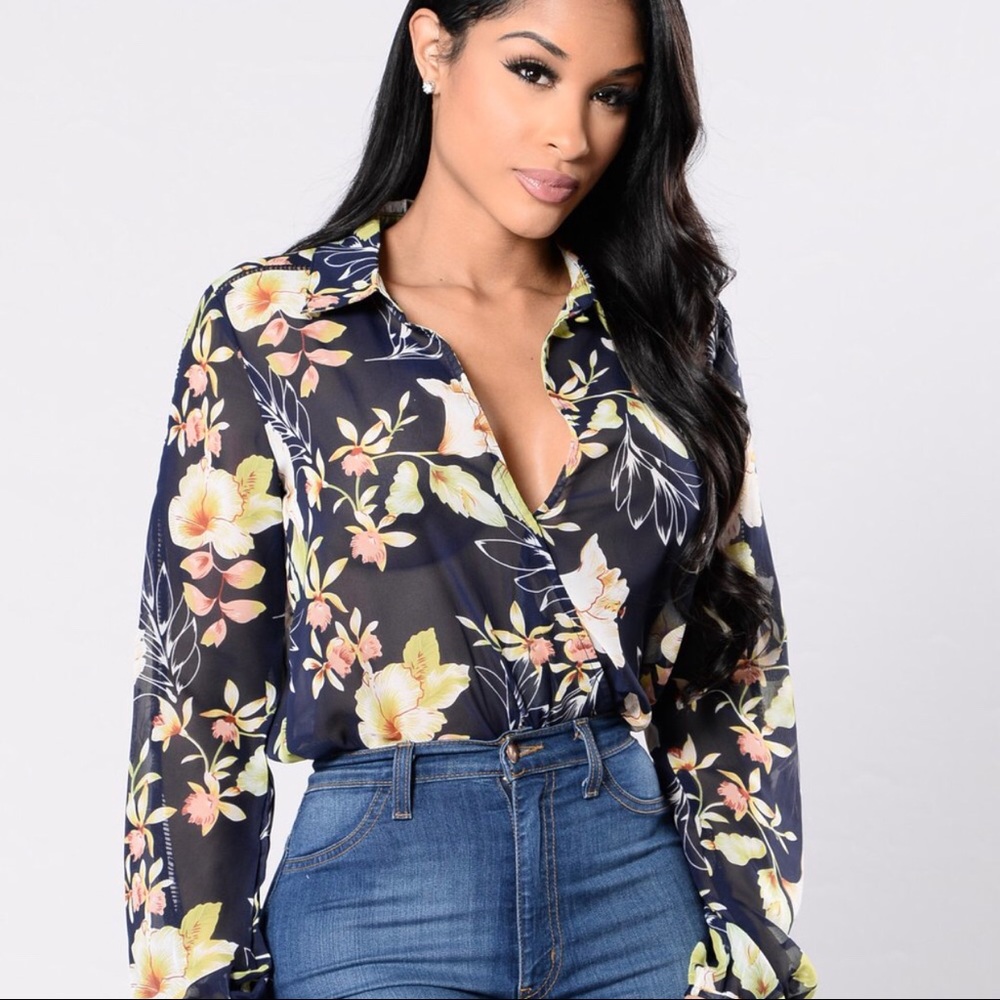 Sheer very pretty Fashion nova bodysuit